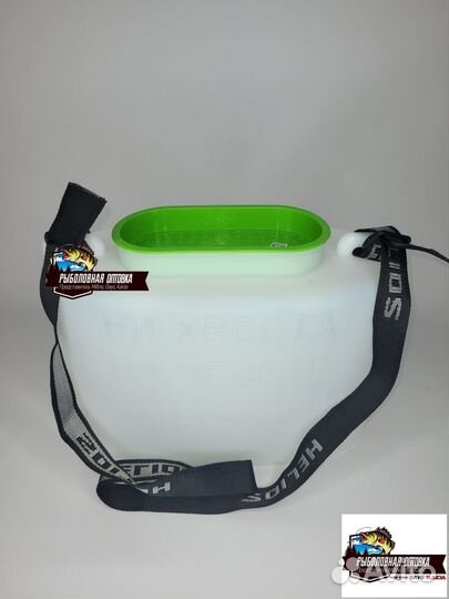 Кан живцовый белый 10 литров Helios