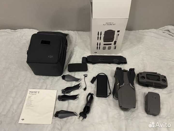 Квадрокоптер dji mavic 2 zoom + fly more kit