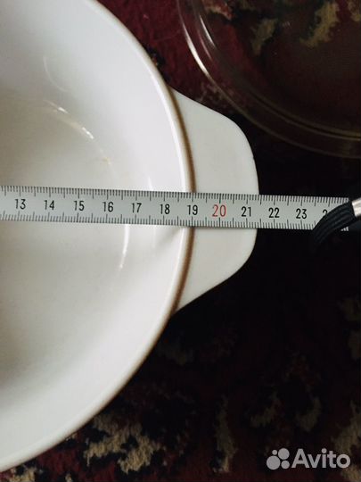 Кастрюля из закаленного стекла