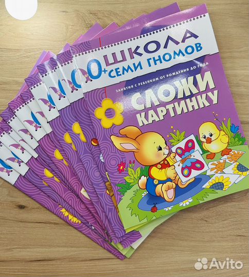 Годовой курс занятий Школа гномов от 0 до года