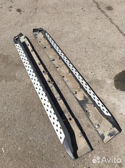 Пороги накладки Mitsubishi Outlander 3 2012-2023