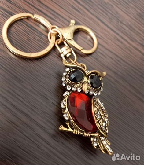 Брелок на сумку совы