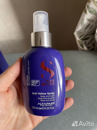 Новый спрей anti - yellow spray alfaparf milano