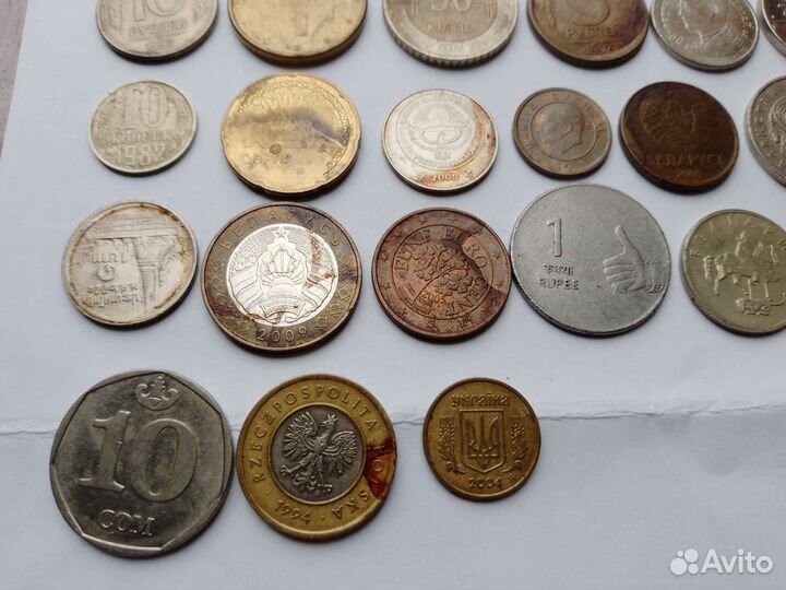 Монеты может кого заинтересует