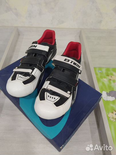 Велотуфли шоссейные b'twin