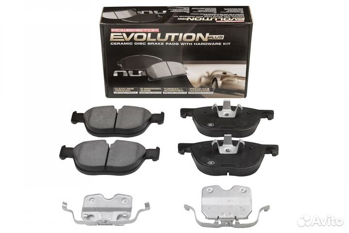 Передние колодки PowerStop на BMW X4, X5, X6