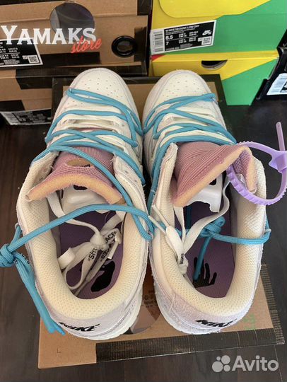 Кроссовки Nike Dunk Low Off White 44,45