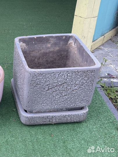 Горшок для цветов уличный 30 на 30