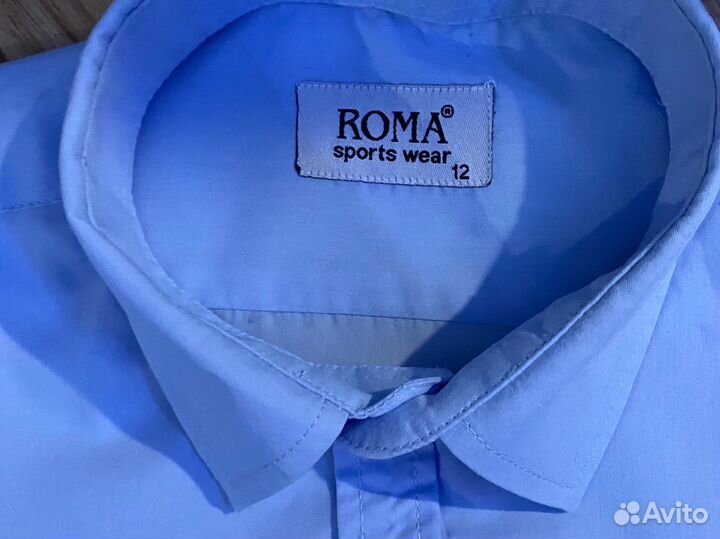 Рубашка для мальчика 12 лет