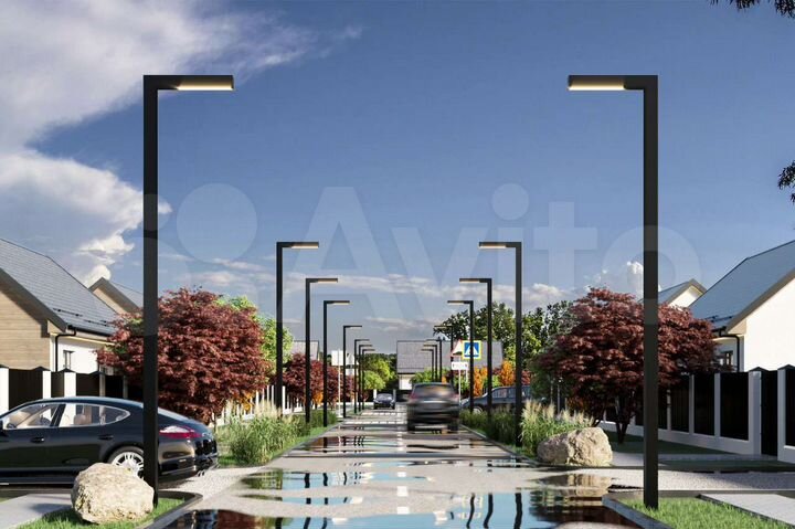 Коттедж 100 м² на участке 11 сот.