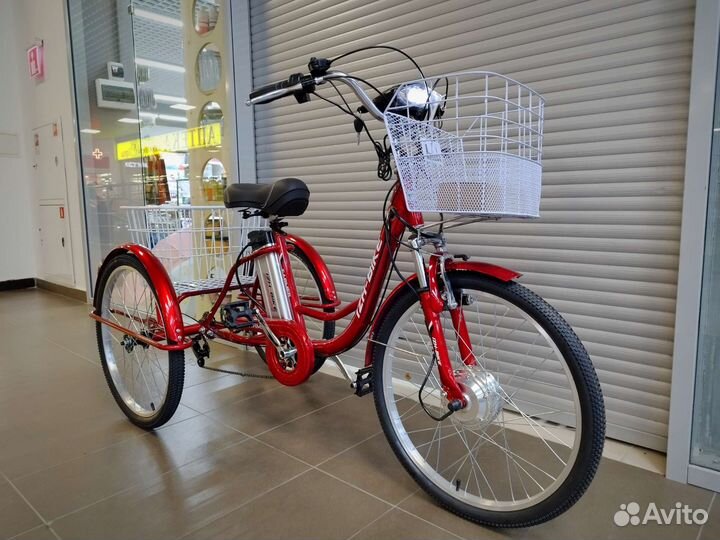 Электрический трехколесный велосипед IZH-bike