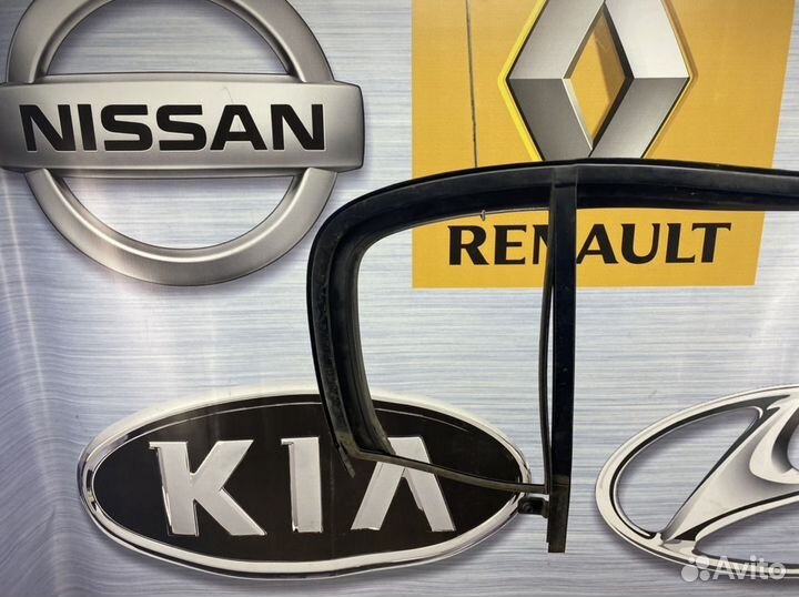 Уплотнитель зад проема стекла двери Renault megane