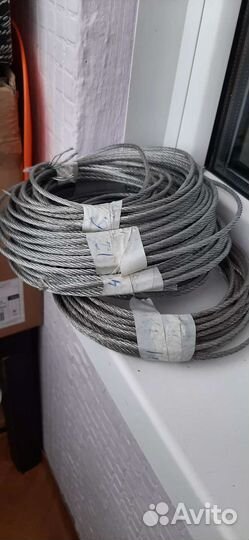 Трос 4мм крюк