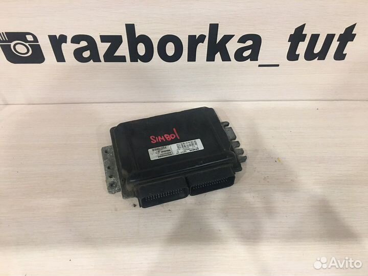 Блок управления двигателем renault megane