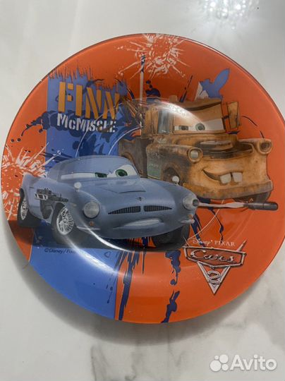 Набор столовой посуды дисней тачки