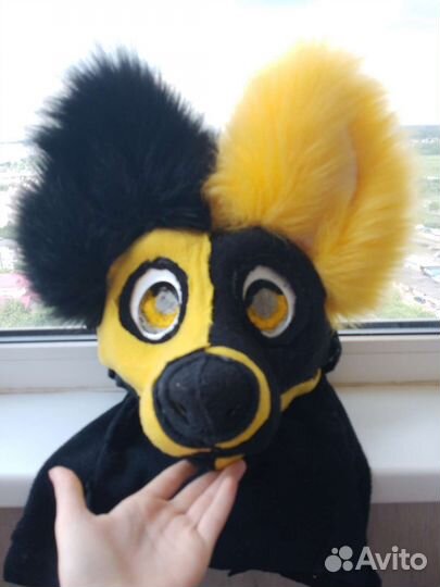 Маска фурри собаки