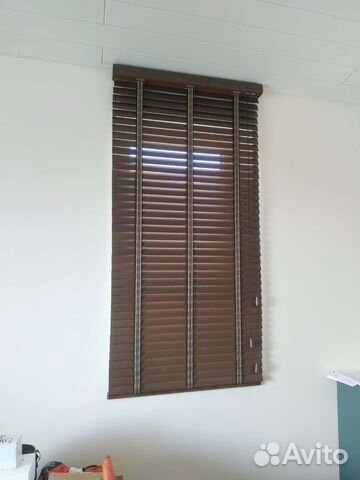 Жалюзи горизонтальные деревянные
