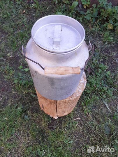 Фляга бидон алюминиевый 10 литров СССР