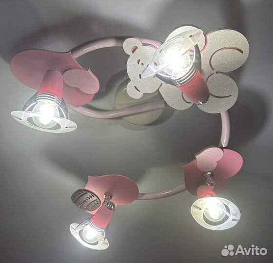 Люстра потолочная бу
