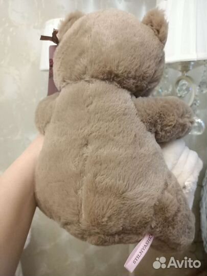 Мишка с пледом новый