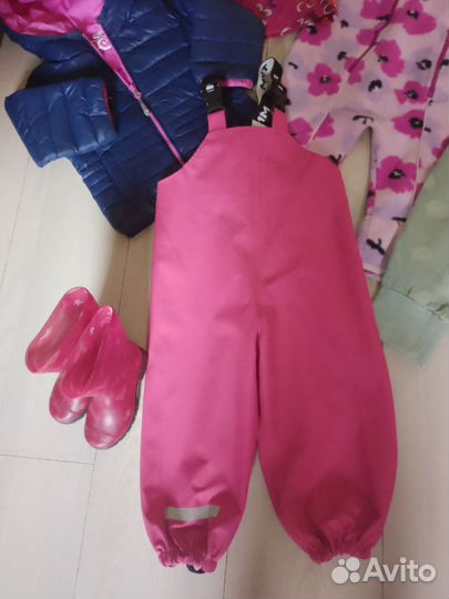 Пакет теплых вещей для девочки 86