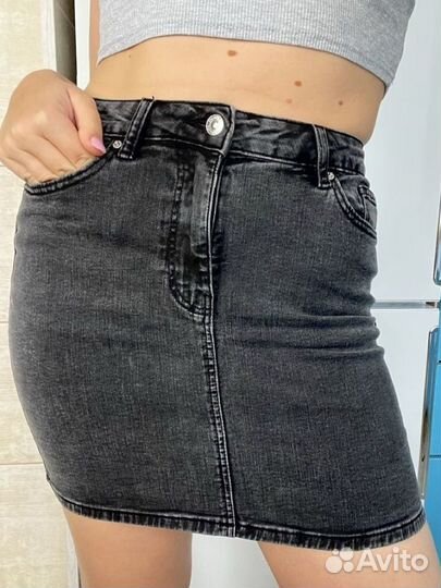 Юбка джинсовая