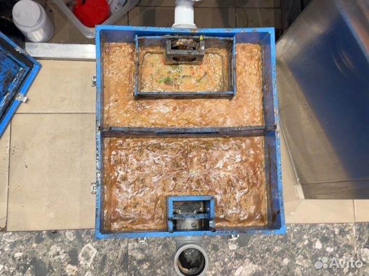 Чистка / монтаж жироуловителя