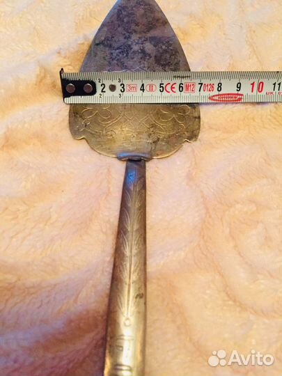 Лопатка для торта мельхиор