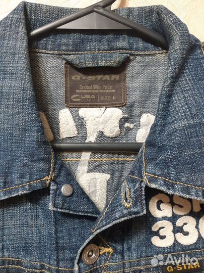 Джинсовая жилетка G star