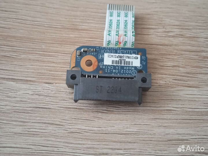 Шлейф/плата DVD Samsung NP350V5C