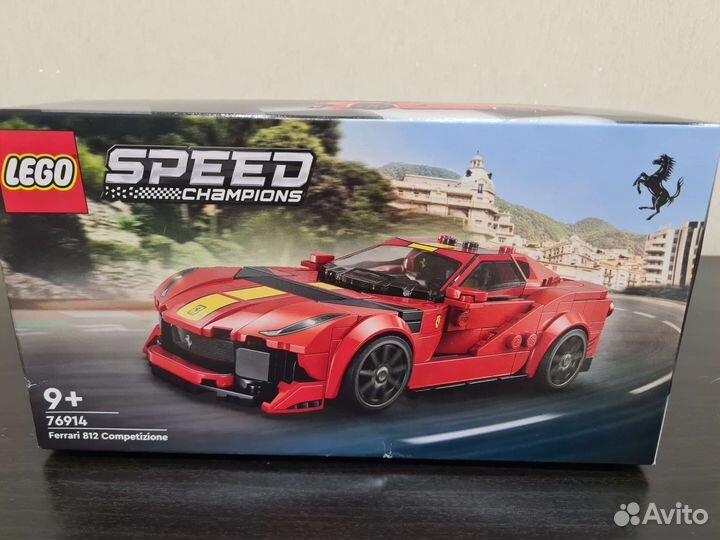Новый lego Speed Champions 76914 Ferrari 812