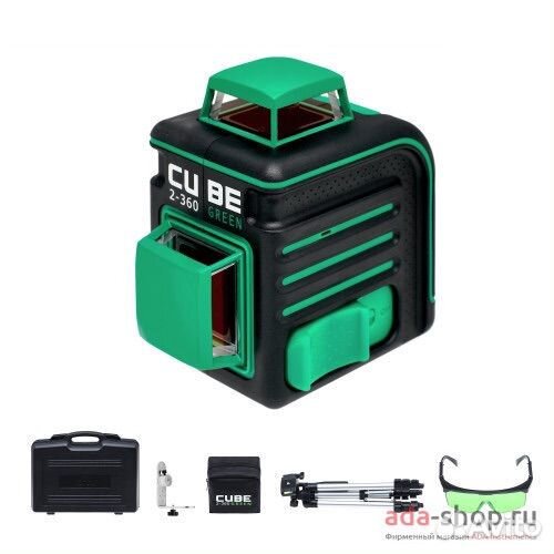Лазерный уровень ADA cube 2-360 Green Ultimate Edi