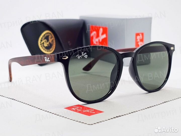 Очки Ray Ban 2185 State Street Wood Style Стекло