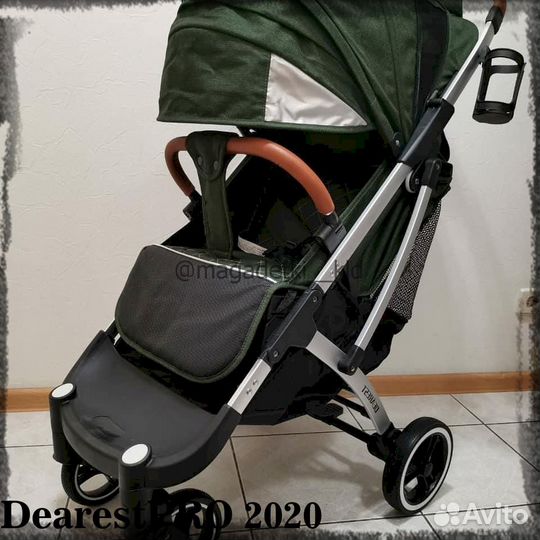 Коляска dearest 718 хакки прогулочная