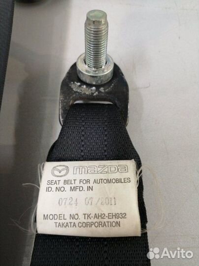 Ремень безопасности передний правый Mazda 6 GH