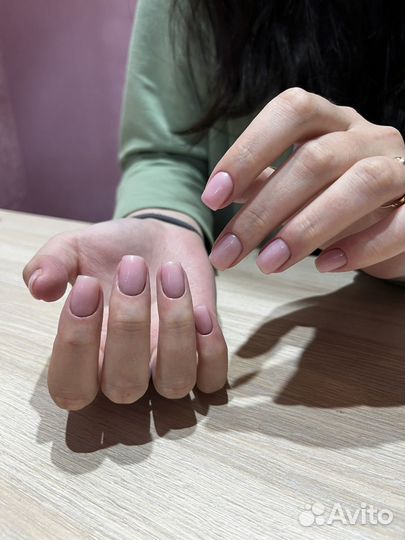 Маникюр с покрытием