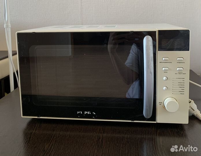 Свч микроволновая печь supra mws-1834tw