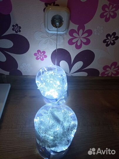 Гирлянда 3*3 белая