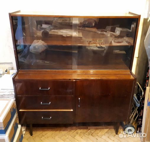 Сервант для посуды, Польша, 1970е годы