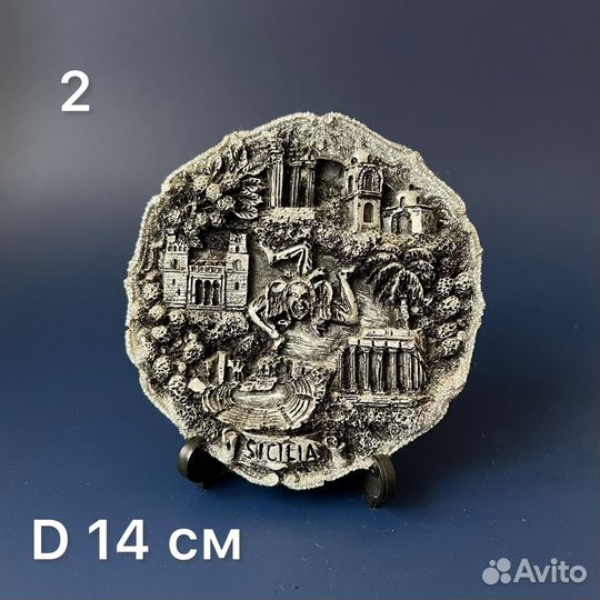 Фигурка статуэтка тарелка сувенир Италия Сицилия