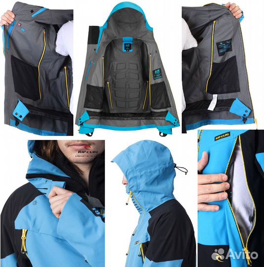 Rip Curl x Plum куртка сноуборд Pro Gum 30К/40К/0g