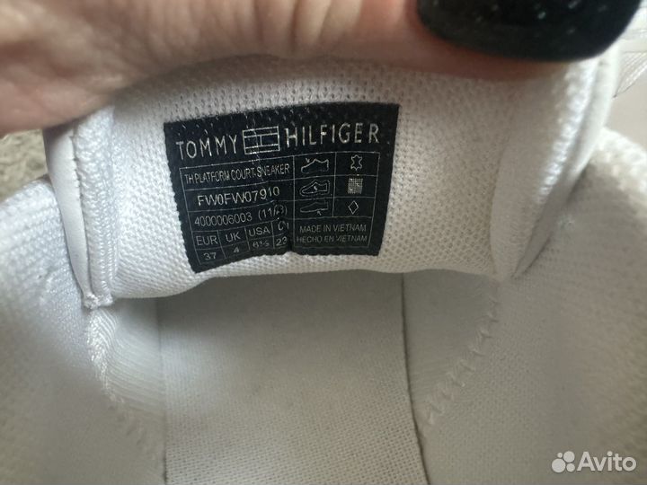 Новые кеды tommy hilfiger 37р