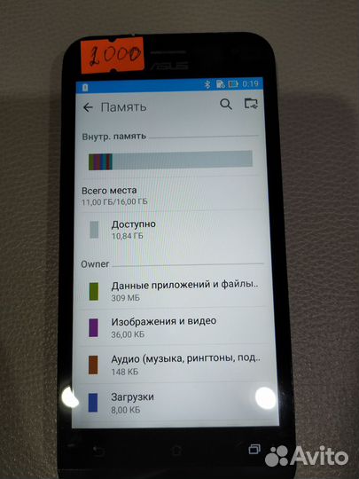 ASUS ZenFone 2 ZE500CL, 2/16 ГБ