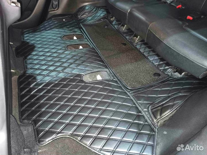 3Д (3D) коврики из экокожи infiniti Инфинити