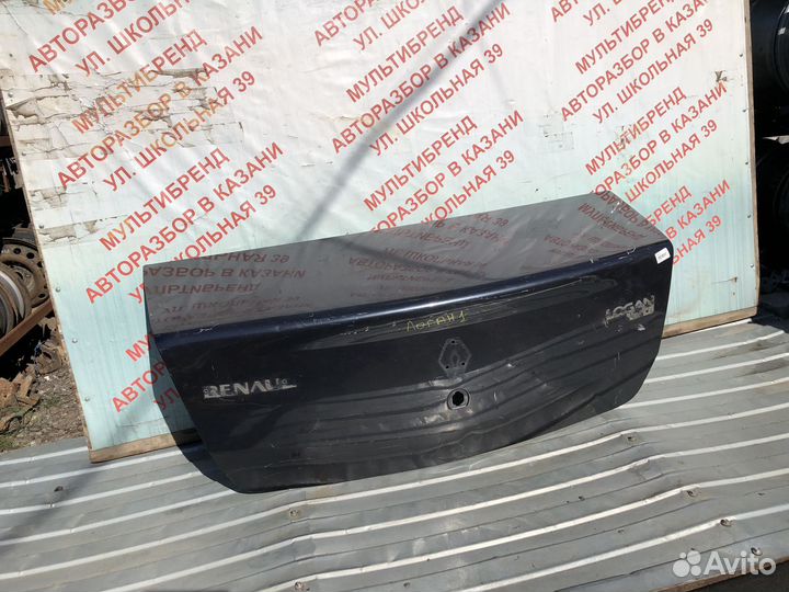 Крышка дверь багажника Рено Логан 1 Ф2