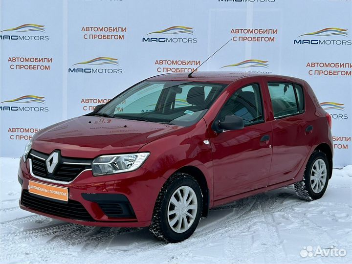 Renault Sandero 1.6 МТ, 2021, 17 064 км