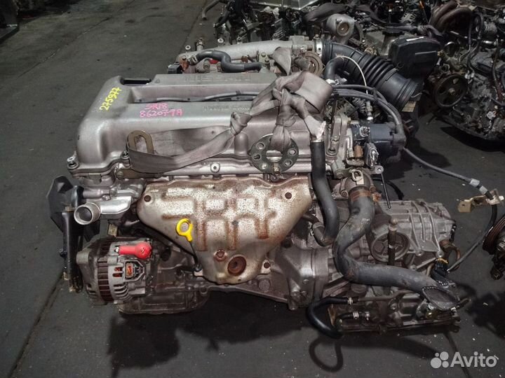 Двс+кпп nissan SR18DE