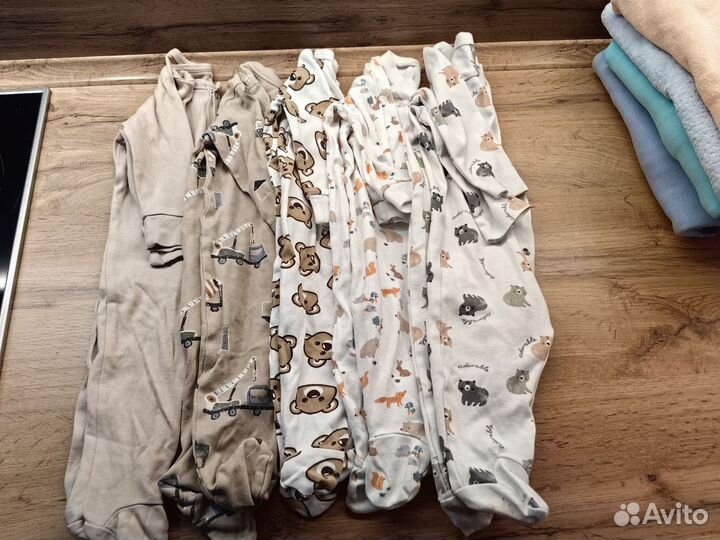 Вещи пакетом на мальчика 62 68