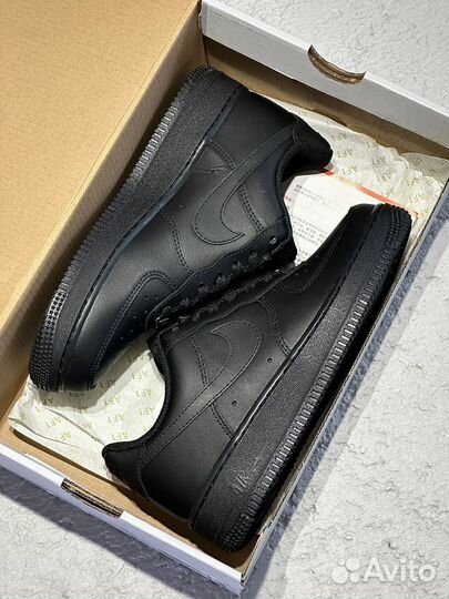 Кроссовки Nike Air force 1 натуральная кожа 40-45