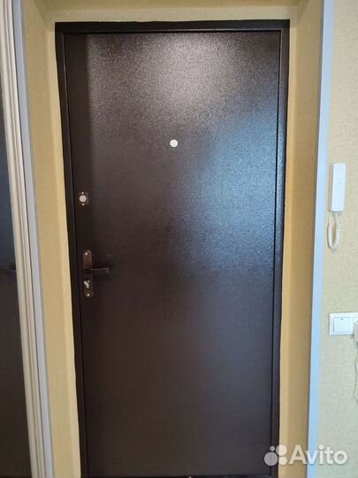 Дверь входная металлическая от застройщика
